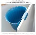 Plastic trash bin kitchen cabinet door hanging trash bin trash can wall mounted trash bin bathroom toilet waste storage bin. 