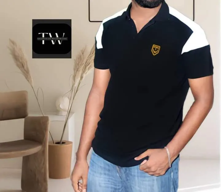 Comfortable%20Half%20Sleeve%20Polo%20T-Shirt%20For%20Men%20-%20Image%202