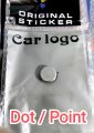 CIP VIP CID RAB 3D Sticker Car accessories monogram logo Only 1 Pis  Emblem. 