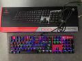 A RGB Gaming Keyboard Wired Keyboards MOTO SPEED CK 104 Mechanicl Keyboard Red Switch  dazzle effects clicker sound. 
