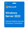 Windows Server Data Centre 2022 50 Cal- 50 Users or 50 Devices. 