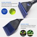 5 In 1 Aquarium Cleaning Tools Aquarium Tank Clean Set Fish Net Gravel Rake Algae Scraper Fork Sponge Brush Glass Cleaner Kohinoor Aquarium. 