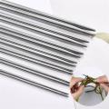 5PCS 20CM Stainless Steel Knitting Needles Set 2-5MM Double Pointed Straight Knitting Needles For Sweaters Knitting Project. 