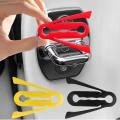 4pcs Car Door Lock Shock Pad Silicone  Shock Absorption Pad Noise Reduction Car Silicone Door Latch Protective Cover for Suv. 