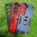 Vivo Y200 (4G) Back Cover Back Cover Shockproof Armor Cover Magnetism Holder Back Clip Phone Case. 