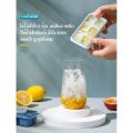【Deliver from Bangkok | with D stock】 mini ice tray with 6 plastic lids, 6 ice cubes, silicone ice block, cube ice maker. 