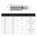 C6 C8 C10 C12 C16 C20 B10 B12 B16 B18 B22 Straight Shank Drill Chuck Connecting Rod Milling Machine Tie Rod Drill Chuck Adapter. 