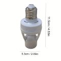 Smart Led Light Bulb Converter Motion Sensor E27 Base 85-265V Holder E27 PIR Induction Sensor Adapter Lamp Base Auto Switch. 