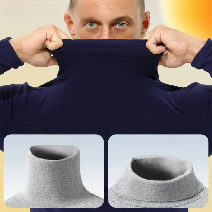 Fleece%20Thickened%20Thermal%20Underwear%20Men%20Turtle%20Neck%20Thermal%20Shirt%20Slim-fitting%20Wear%20Long-sleeved%20Top%20Thermal%20Underwear%20Men%20-%20Image%203