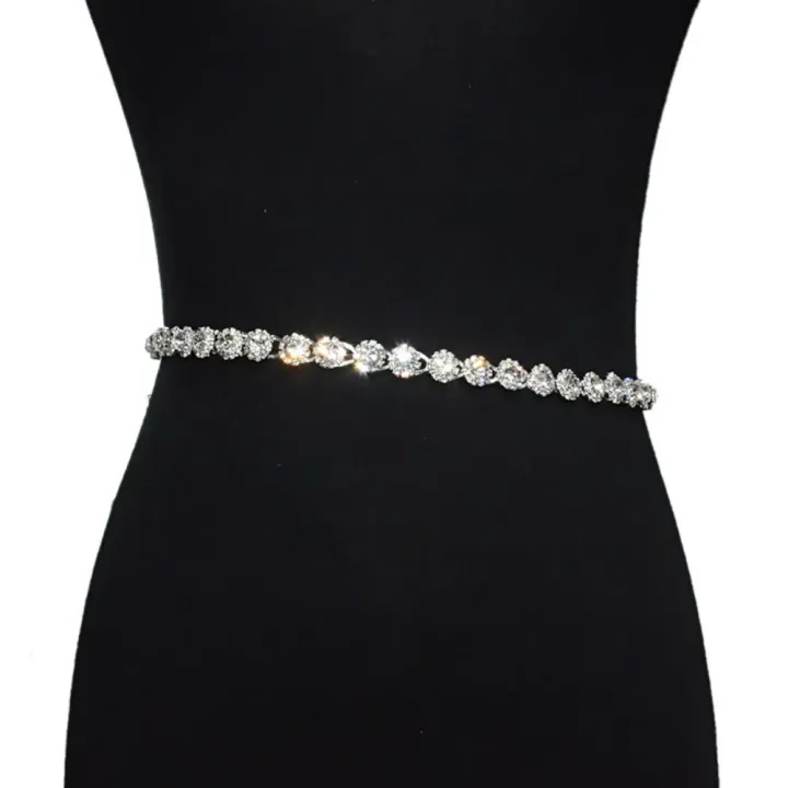 Genuine%20Crystal%20Bridal%20Belt%20with%20Unique%20Silver%20Links%20flora%20wedding%20belt%20-%20Image%202