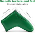 Green Jacket Golf Head Covers, Blade Mallet Putter Cover, Great Golf Accessories for Men Golfers Dad Retirement Fathers Day.