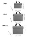 13.3 14 15.6 inch Laptop Handbag Sleeve Case Ultra Thin Notebook Cover Pouch Shoulder Bag For     . 
