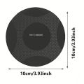 VIKEFON Wireless Charger Pad Stand Desktop Ultra-thin Mobile Phone Fast Charging Dock Station For iPhone 14 13 12 Samsung Xiaomi. 