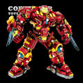 Superheroes Mecha DIY Building Blocks Movie Mech Hero 3D Model Armor Iron Robot MOC Bricks Toys For Adult Kid Boy Christmas Gift. 