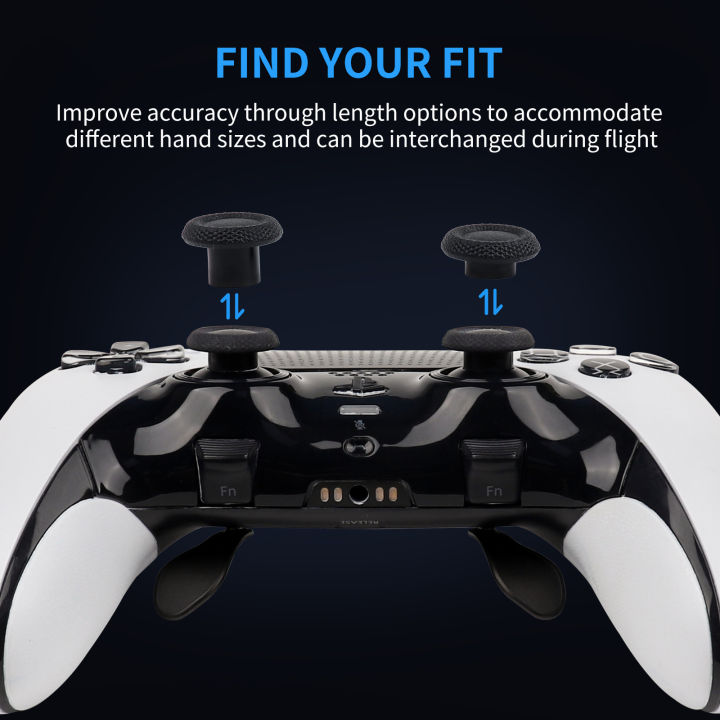 8pcs%20Enhanced%20Durable%20Removable%20Thumbsticks%20Analog%20Stick%20Joystick%20Caps%20Covers%20Swap%20Grips%20for%20PS5%20PS4%20SLIM%20PS4%20Pro%20Controller%20-%20Image%202