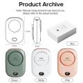Mini Portable Bladeless Neck Fan – Rechargeable, Ultra-Quiet for Outdoor & Travel. 