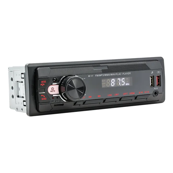 BQCC%201%20Din%20BT%20MP3%20Car%20Player%20Colorful%20Lights%20Hand-free%20USB%20AUX%20Fast%20Charging%20TF%20Auto%20Stereo%20AI-Voice%20Remote%20Control%20Car%20Radio%20-%20Image%202
