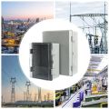 IP66 Waterproof Transparent ABS Plastic Enclosure Junction Box Outdoor Power Distribution Electronic Instrument Case. 