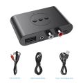 Bluetooth 5.3 Audio Receiver 3.5mm AUX RCA USB U-Disk Stereo Music Wireless Audio Adapter For PC TV Car Kit Speaker Amplifier. 