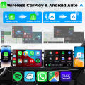 Smallest CarlinKit Wireless CarPlay Adapter MINI Ultra Android Auto Box USB Dongle Plug and Play for OEM Car Seamless Connection.