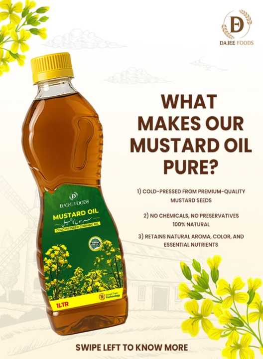 DAJEE Food Mustard Oil 1 Litter