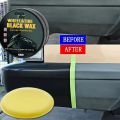 GREEDY TREE Crystal Clear Car Wax Polish Car Interior and Exterior Plastic Repair Tire Rag Coating for Panel Renewal. 