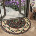 VIKAMA Summer American-style Retro Anti-slip Entrance Door Mat, Wear-resistant Entrance Hall Absorbent Carpet, Home Decoration.