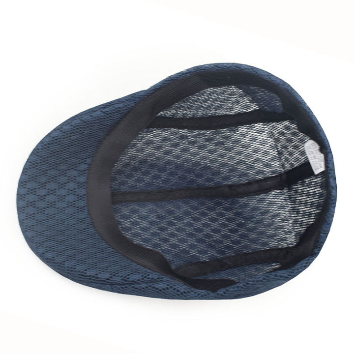 Mesh%20Hat%20Men%20Newsboy%20Flat%20Cap%20Simple%20Plain%20Color%20Mesh%20Cap%20Breathable%20Summer%20Hunting%20Driver%20Golf%20Beret%20Mesh%20Hat%20-%20Image%204