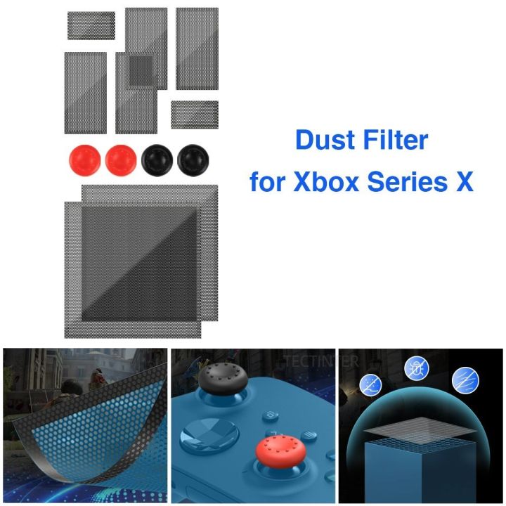 Anti%20Dust%20Filter%20Net%20For%20Xbox%20Series%20X%20Console%20Dustproof%20Mesh%20Cover%20Thumbstick%20Grip%20Caps%20For%20Xbox%20Series%20X%20Accessories%20-%20Image%202
