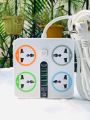 Multi-function Power strip or Three shoo extension socket with (4 Usb + 1 C-Type) with 3 meter cooper wire.. 