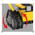 -Classic Movie Mini Robot Wall-e MOC Building Blocks Model DIY Bricks Kits Creative Toys for Kids Intelligence Game  . 
