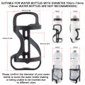HUALONG Bicycle Water Bottle Cage Left Right Side Load Water Bottle Cage Holder Road Mountain Bike Water Bottle Holder Cage. 