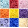 Shredded paper fillers for gift packaging.gift packing essentials(40 gms pkt). 