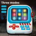 Kids Table Board Music Memory Games LED Light-Up Tablet Finger Dancing Machine For Toddlers Button Press Educational Games. 