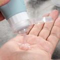 90ml/Set Silicone Travel Multicolour Cosmetic Bottles Empty Container Leakproof Refillable Bottle For Shampoo Conditioner Lotion. 