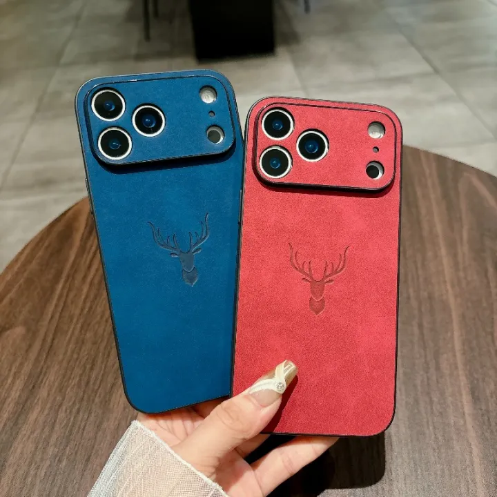 Embossing%20Deer%20Case%20for%20iPhone%2017%20Pro%20Max%2017%20Air%2017Pro%20Cover%20PU%20Leather%20All-round%20Anti-fingerprint%20Full%20Camera%20Protector%20Shell%20-%20Image%204