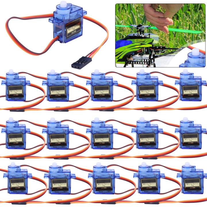 SG90 9G Micro Servo Motor Kit Mini Servo Motor 450 Helicopter For RC ...