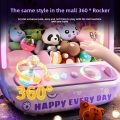 DIY Automatic Doll Machine Kids Coin Operated Play Game Mini Claw Catch Toys Crane Machines Music Doll for Christmas . 