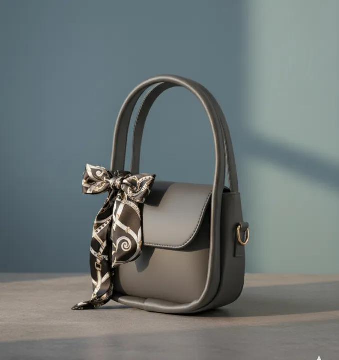 Elegant%20Ladies%20Top%20Handle%20And%20Shoulder%20Bag%20Fashion%20Crossbody%20Purse%20With%20Polka%20Dot%20Bow%20Stylish%20-%20Image%206