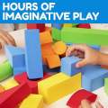 Soft Building Blocks Eva Foam Kids Educational Toys 52 Pcs  Big Size. 