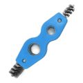 4 in 1 Double-headed Copper Pipe Brush Copper Tube Polishing Inside Outside Reamer Pipe Cleaner Chamfering Tool Pipe Deburrer. 