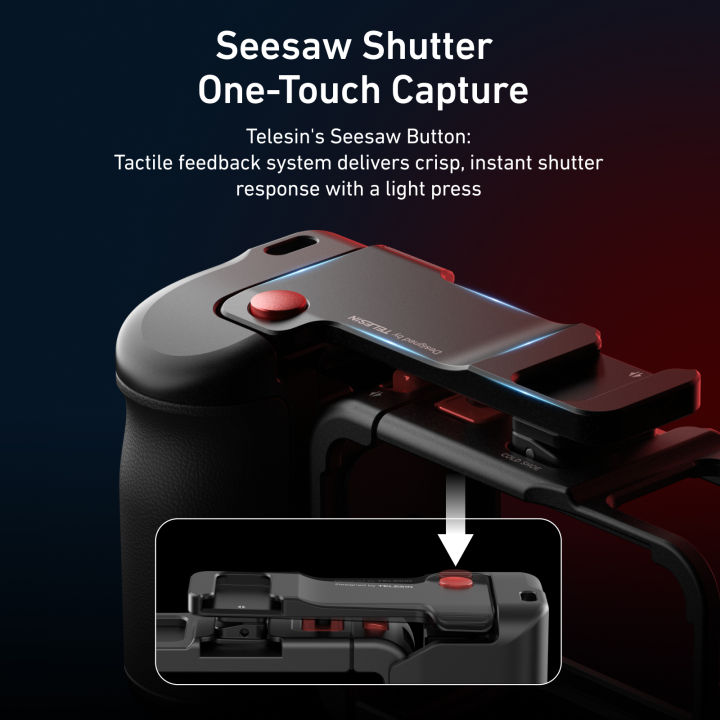 TELESIN%20StreetGrip%20Kit%20For%20%20Action%205pro%204%203%20Hand%20Grip%20Aid%20Remote%20Control%20Aluminum%20alloy%20Protective%20Case%20Set%20Cold%20Shoe%20Adapter%20-%20Image%204