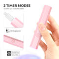 Portable Handheld Mini Nail Lamp For All Gel Polish Quick Dry USB Nail Dryer Machine UV LED Nail Lamp Mini Flashlight Pen. 