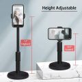 TSC Portable Lightweight Mobile Smart Phone Tripod for Tiktok and YouTube- Black. 