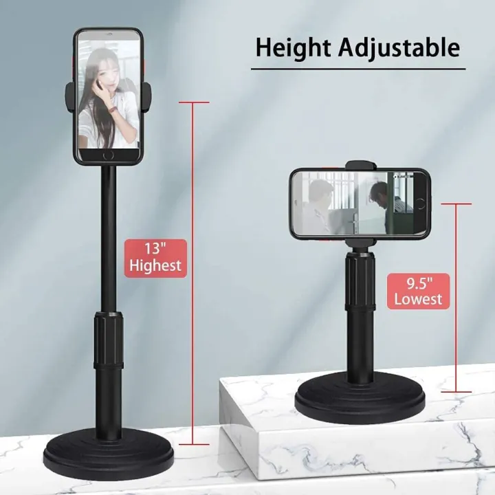 TSC%20Portable%20Lightweight%20Mobile%20Smart%20Phone%20Tripod%20for%20Tiktok%20and%20YouTube-%20Black%20-%20Image%206
