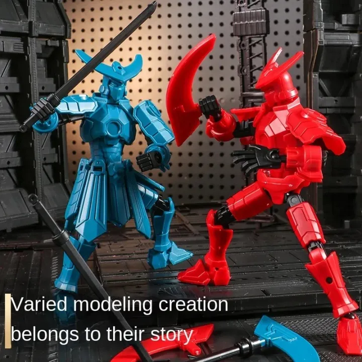 Mozi%20Mecha%20Lucky%20Doll%20Movable%2013-joint%203D%20printed%20doll%20plastic%20toy%20third%20generation%20simulation%20doll%20set%20-%20Image%204