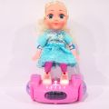 Beautiful Balance car Doll Toy For Girls Kids.3D Light And Music Balance Car Doll.Best Car Doll Gift For Kids.Birthday Gift For Kids. 