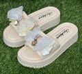 New Butterfly Net Designed Thick Sole Slippers Sandals for Girls Ladies & Womens.