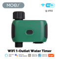 MOES Tuya Smart WiFi 1 Outlet Water Timer Irrigation System Automation APP Control Works with Alexa  Home Assistant. 