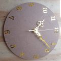 12" MDF base, clock MDF base, Resin Clock Making Kit with 12 Inch MDF, Numbers, Machine, Needles, and Hanger. 